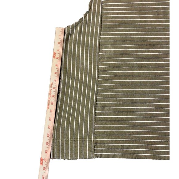 J Crew Blouse Womens L Used Striped Sleeveless - Picture 7 of 16